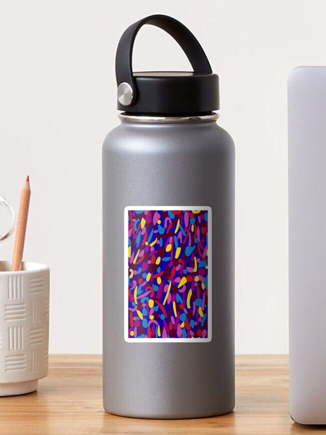 Thumbnail 1 von 3, Sticker, Herbstblüte - Blau designt und verkauft von Carafine.