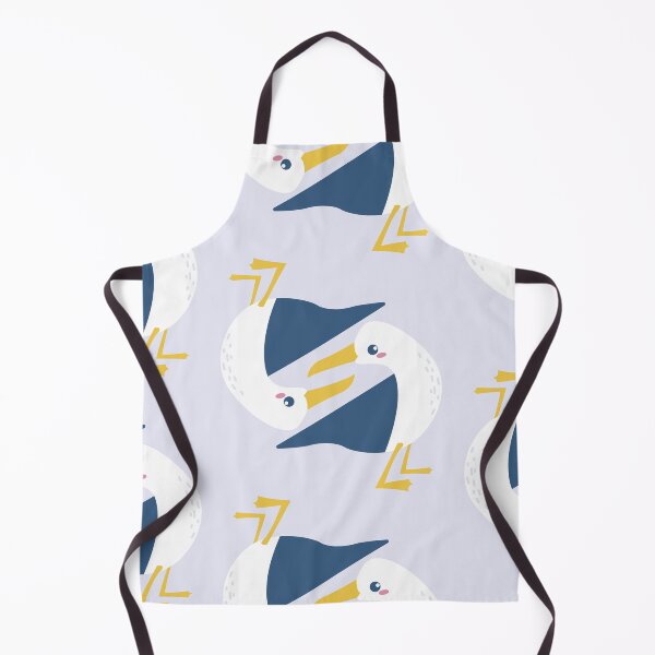 Item preview, Cute Pattern with pairs of Seagulls on blue designed and sold by boozkova-vorona.
