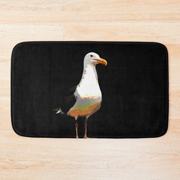 Item preview, Seagull On Planet Zorg at Night designed and sold by heatherfriedman.