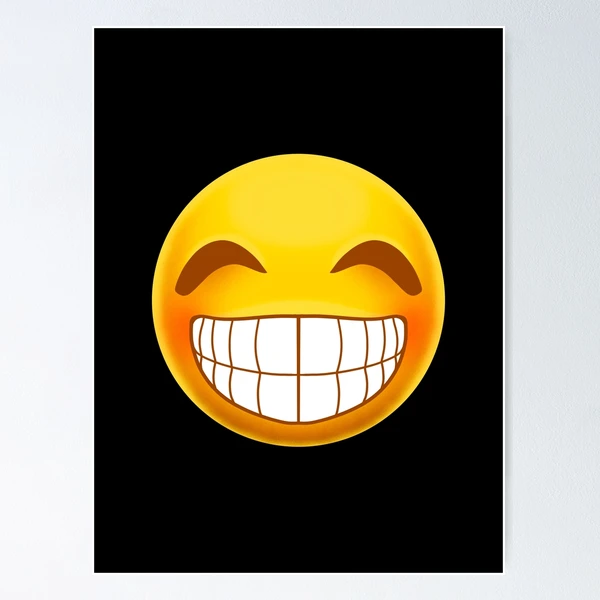 Happy smiling emoji 