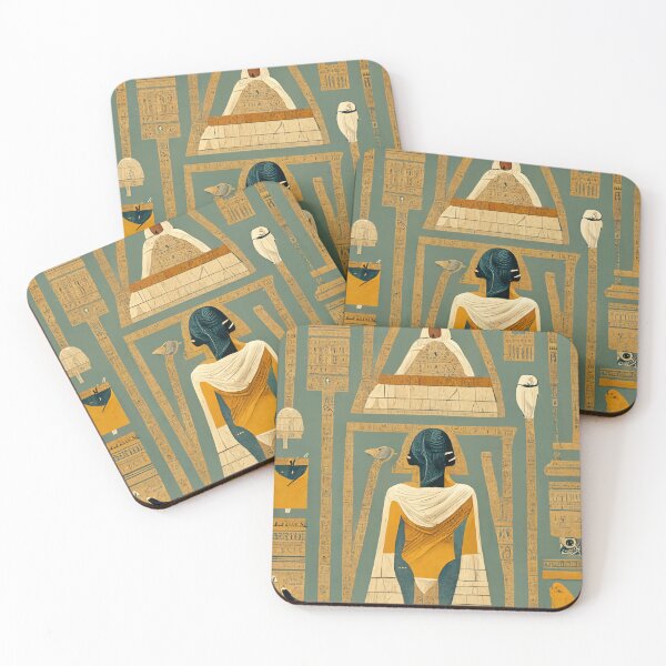 Aperçu de l'œuvre Ancient Egypt Symbols créée et vendue par deificusArt.