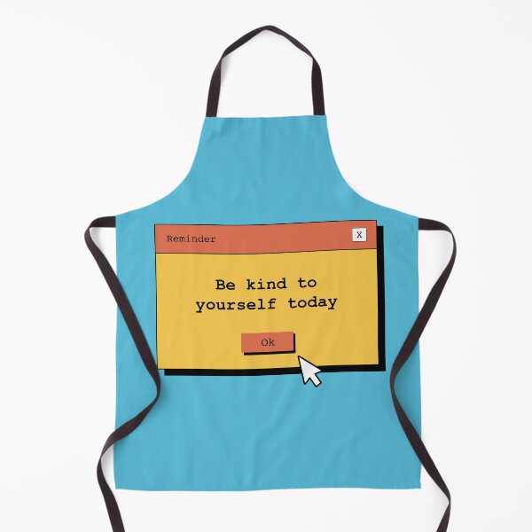 Item preview, Reminder: Be kind to yourself today | Blue & Orange designed and sold by The Haus Shop.