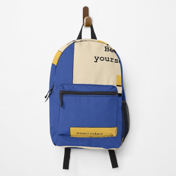 Item preview, Reminder: Be kind to yourself today | Blue & Yellow designed and sold by The Haus Shop.