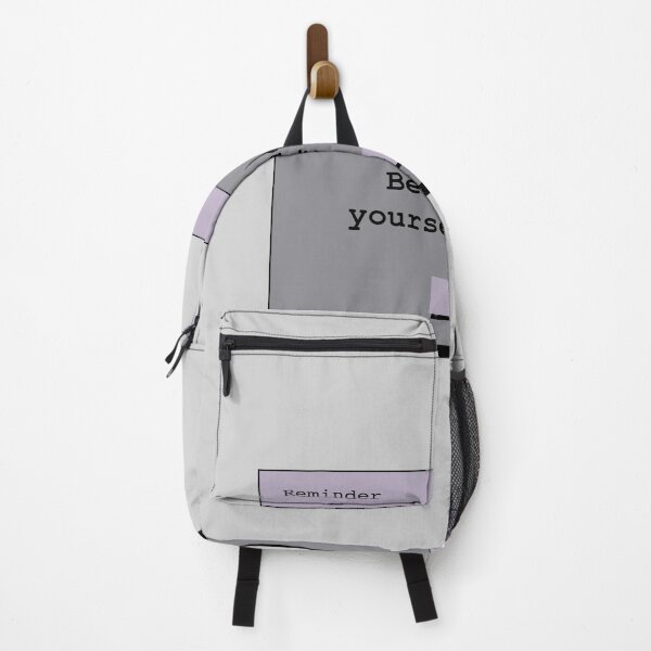 Item preview, Reminder: Be kind to yourself today | Grey & Purple designed and sold by The Haus Shop.