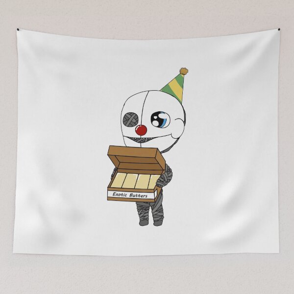 Item preview, exotic butters fnaf designed and sold by comegraef.