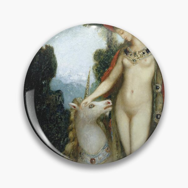 Item preview, The Unicorn - La Licorne Gustave Moreau  Mythology designed and sold by TeeARTHY.