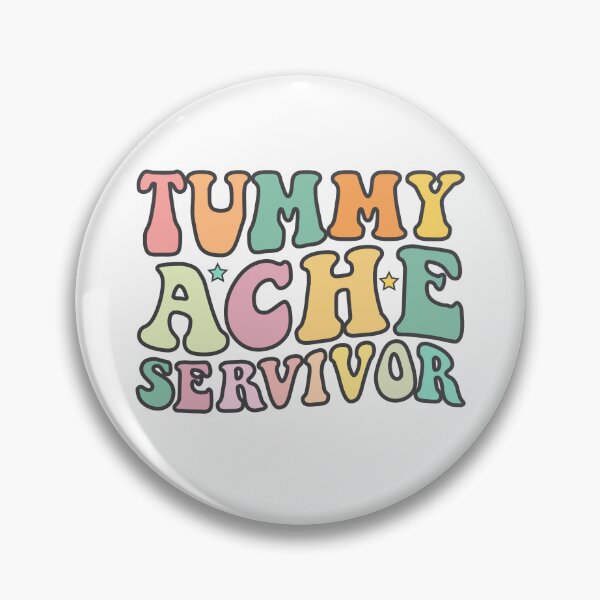 Item preview, Vintage Tummy Ache Survivor Stomachache IBS Funny Men Women designed and sold by saifuddin shifat.