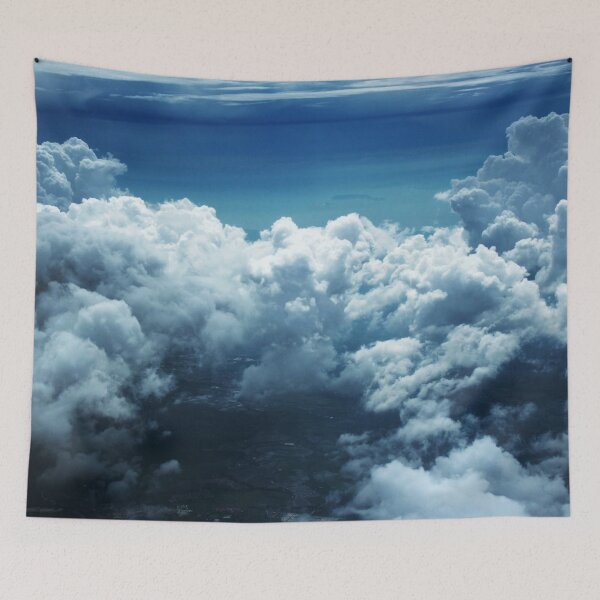 Item preview, And again, the view from a height of the sky clouds the great vastness and the sea. designed and sold by AbaTiro.