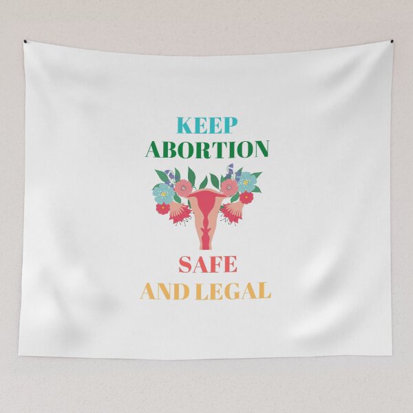 Item preview, Funny keep abortion safe and legal flag designed and sold by ROBOUE.