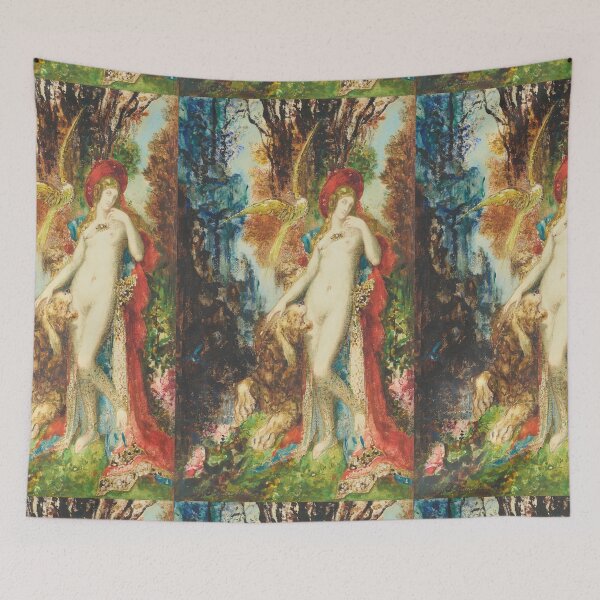 Item preview, The Lion in Love - Le lion amoureux Gustave Moreau Mythology designed and sold by TeeARTHY.