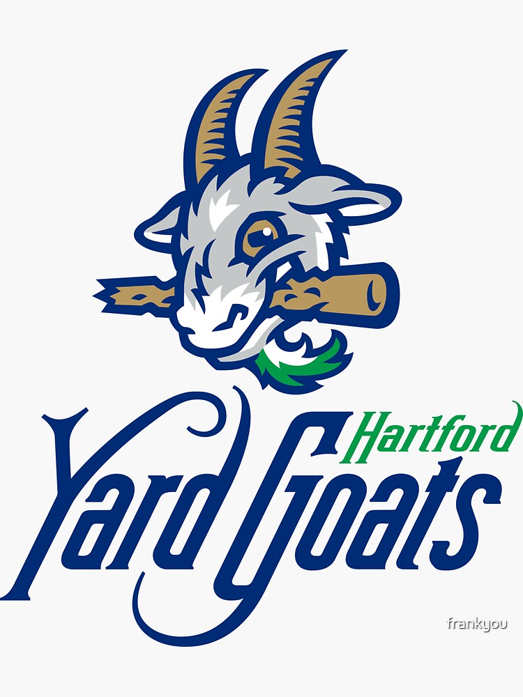 Hartford Yard Goats Baseball Logo Sticker for Sale by frankyou