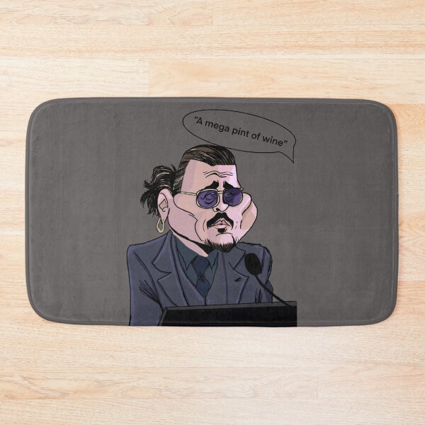 Item preview, Jonny Depp Mega pint of wine designed and sold by 3leggeddogg.