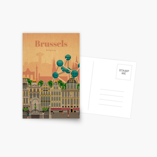 Aperçu de l'œuvre belgique bruxelles créée et vendue par Uzma Mahyudin.