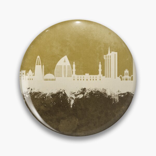 Item preview, Khartoum Sudan Skyline designed and sold by ArtPrints.