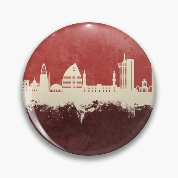 Item preview, Khartoum Sudan Skyline designed and sold by ArtPrints.