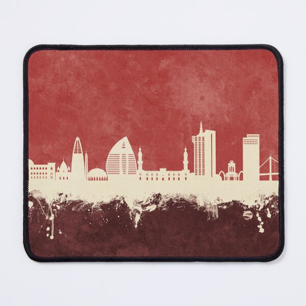 Item preview, Khartoum Sudan Skyline designed and sold by ArtPrints.