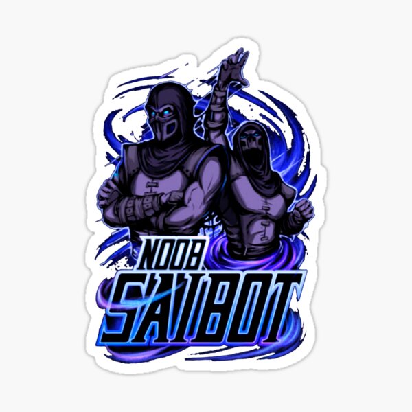 buff noob Sticker for Sale by PurplePearls