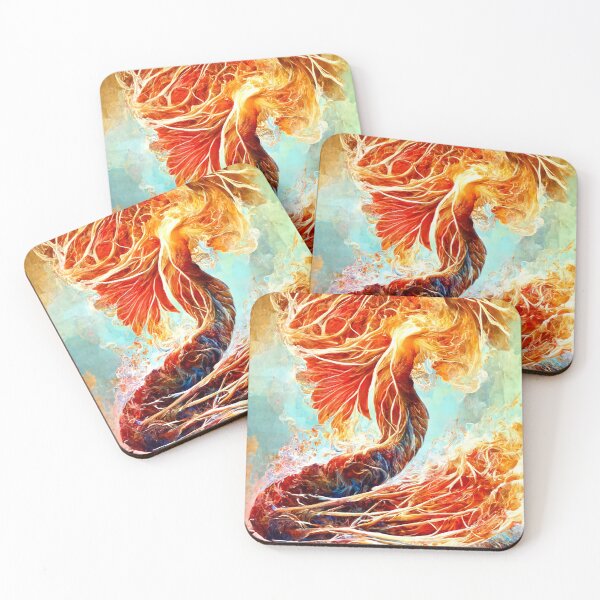 Item preview, Divine Masculine Fire Forward Movement Legendary Phoenix designed and sold by nomsun.