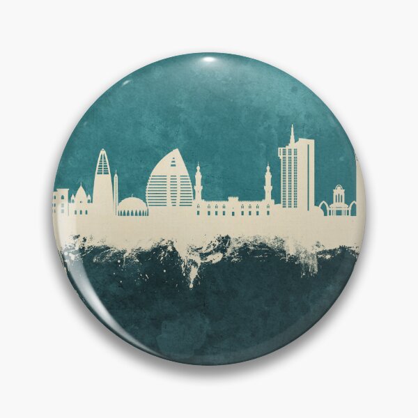 Item preview, Khartoum Sudan Skyline designed and sold by ArtPrints.