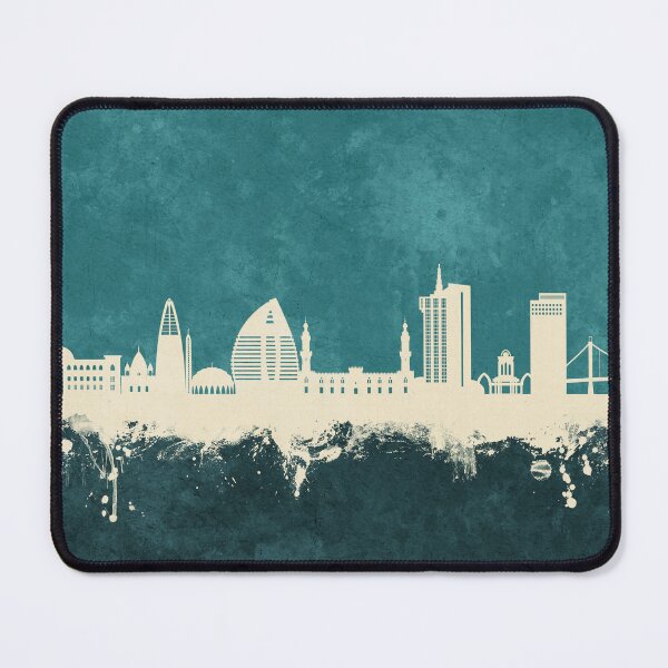 Item preview, Khartoum Sudan Skyline designed and sold by ArtPrints.