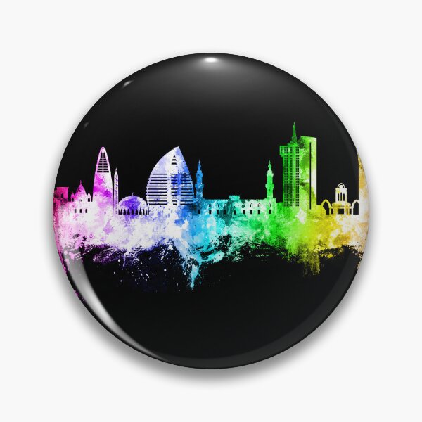 Item preview, Khartoum Sudan Skyline designed and sold by ArtPrints.