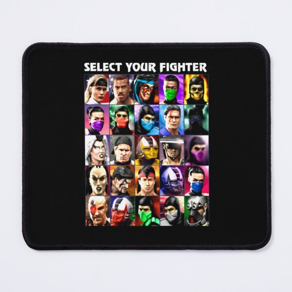 Item preview, Select Your Fighter UMK3 Mortal Kombat  Black-Navy for Men-Women   designed and sold by MFX2CUSTOM.