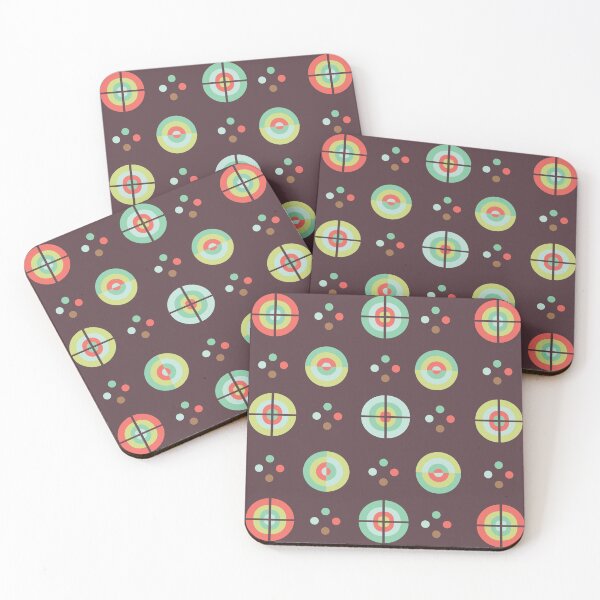 Item preview, Retro Polka Dots and Circles designed and sold by RebeldelArt.