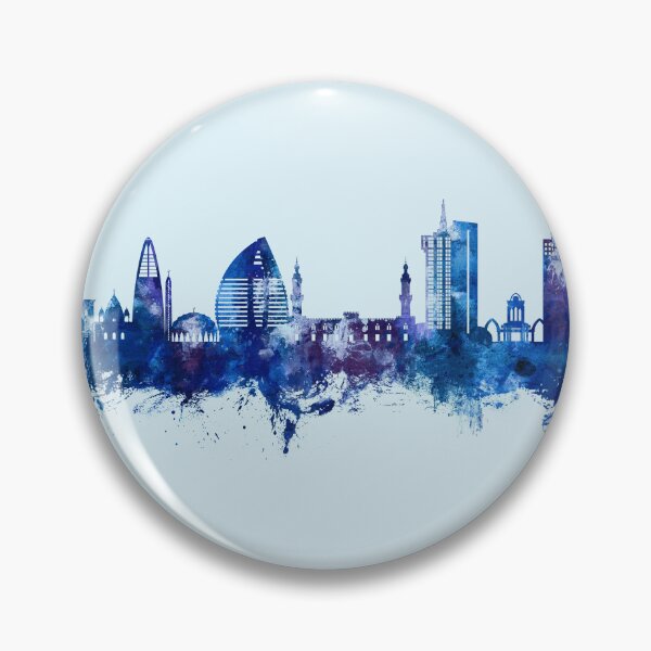 Item preview, Khartoum Sudan Skyline designed and sold by ArtPrints.
