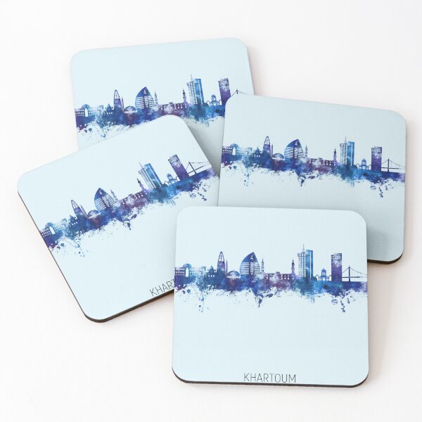 Item preview, Khartoum Sudan Skyline designed and sold by ArtPrints.