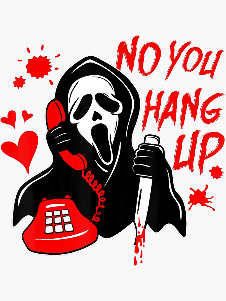 no-you-hang-up-first-calling-halloween-sticker-for-sale-by-mysticwing-redbubble