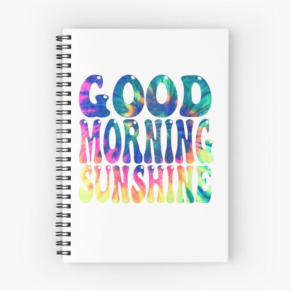 Item preview, Retro Tie Dye Good Morning Sunshine Happy Place Design designed and sold by MimsTees.