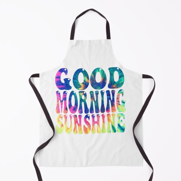 Item preview, Retro Tie Dye Good Morning Sunshine Happy Place Design designed and sold by MimsTees.