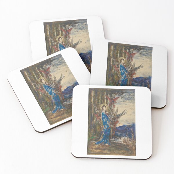 Item preview, The Trials -Les Épreuves Gustave Moreau - Gustave Moreau, painting in watercolour and gouache designed and sold by TeeARTHY.