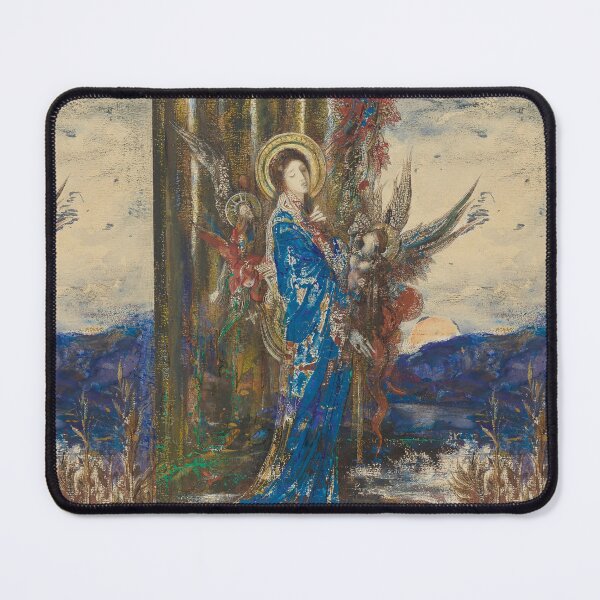 Item preview, The Trials -Les Épreuves Gustave Moreau - Gustave Moreau, painting in watercolour and gouache designed and sold by TeeARTHY.