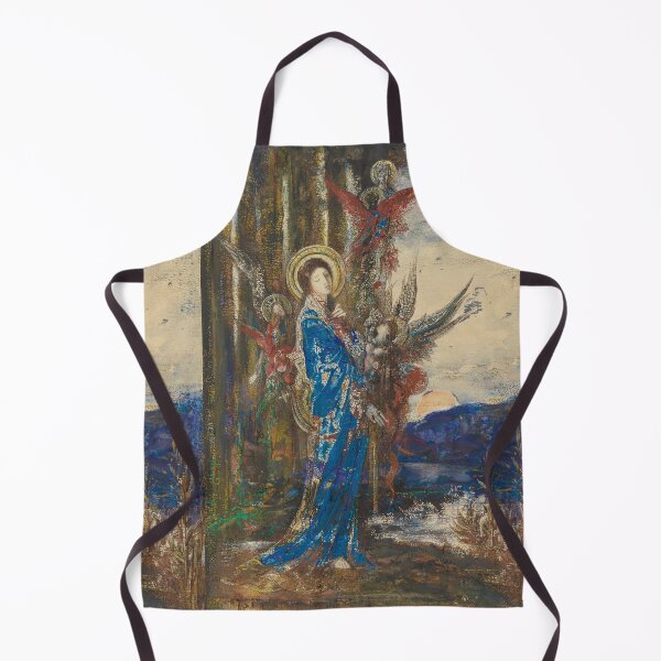 Item preview, The Trials -Les Épreuves Gustave Moreau - Gustave Moreau, painting in watercolour and gouache designed and sold by TeeARTHY.