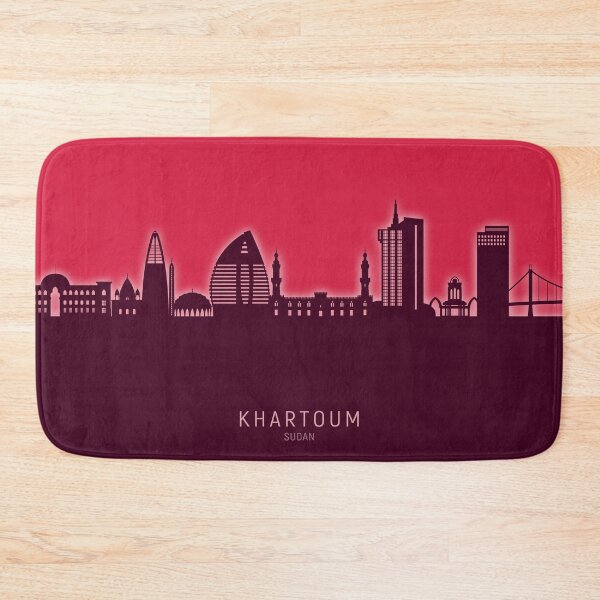 Item preview, Khartoum Sudan Skyline designed and sold by ArtPrints.