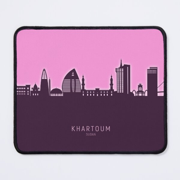 Artikelvorschau, Khartoum Sudan Skyline entworfen und verkauft von ArtPrints.