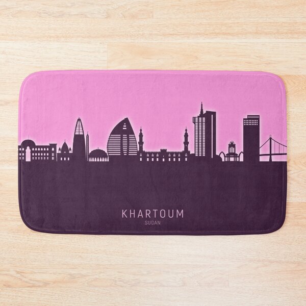 Item preview, Khartoum Sudan Skyline designed and sold by ArtPrints.