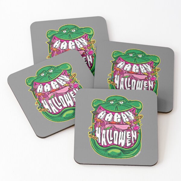 Item preview, Happy Halloween Grin from Slimer by eShirtLabs designed and sold by eShirtLabs.