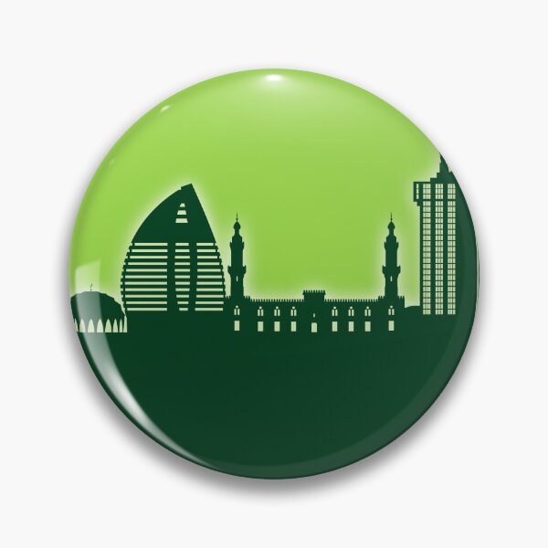 Item preview, Khartoum Sudan Skyline designed and sold by ArtPrints.