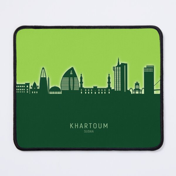 Item preview, Khartoum Sudan Skyline designed and sold by ArtPrints.
