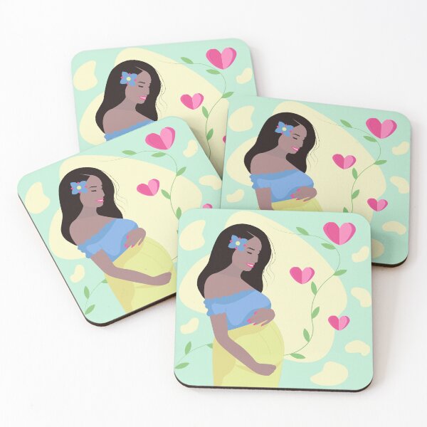Item preview, Pregnant woman, cute brunette designed and sold by OM-lova.