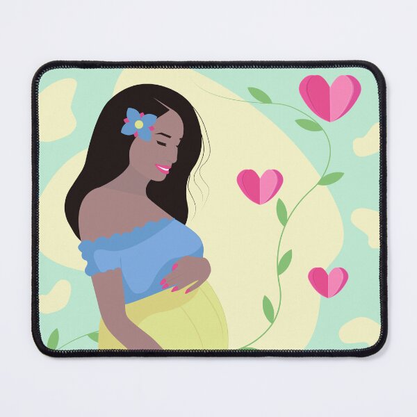 Item preview, Pregnant woman, cute brunette designed and sold by OM-lova.
