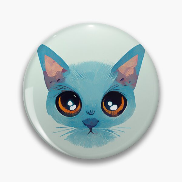 Item preview, Cute Blue Cat designed and sold by CleverShots.