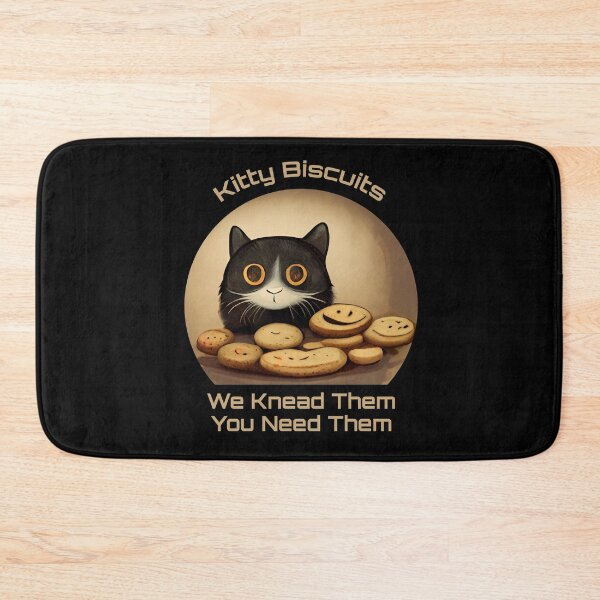 Item preview, Cute Black Funny Cat Making Biscuits With Love You Need Them designed and sold by MattsMultiverse.