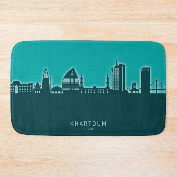 Item preview, Khartoum Sudan Skyline designed and sold by ArtPrints.