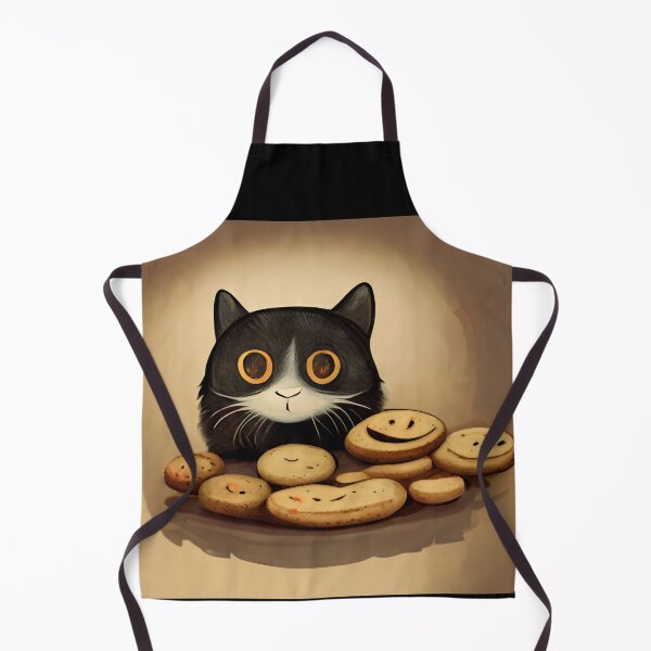 Item preview, Cute Black Funny Cat Making Biscuits With Love No Text designed and sold by MattsMultiverse.