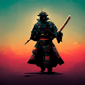 Artwork thumbnail, Retro Samurai by devath