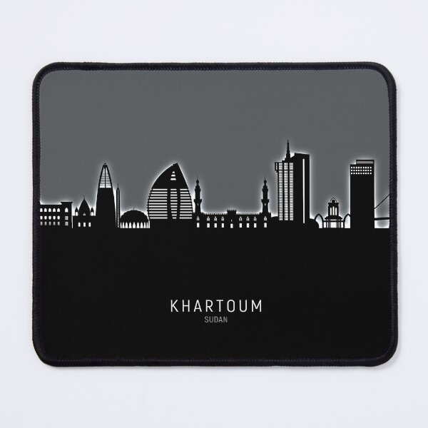 Item preview, Khartoum Sudan Skyline designed and sold by ArtPrints.