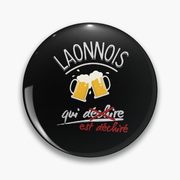 Item preview, Laon beer lover men's gift designed and sold by RomualdGR.